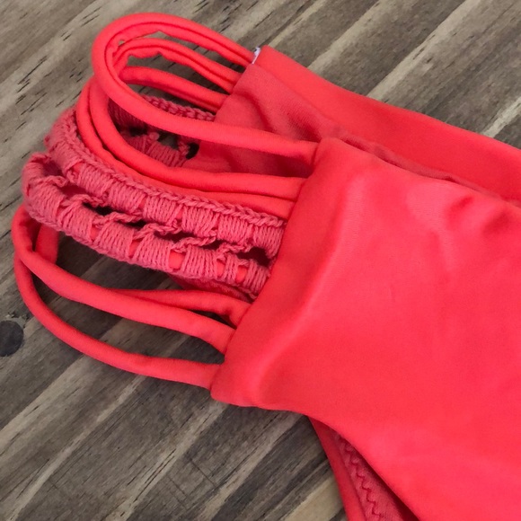 3/$15!! Coral Bikini Bottoms - Picture 5 of 6